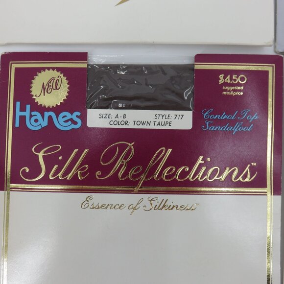 Vintage Hanes Lot of 9 Pantyhose Varied Sizes and Colors 1990s 2000s NEW Unused - Picture 15 of 16